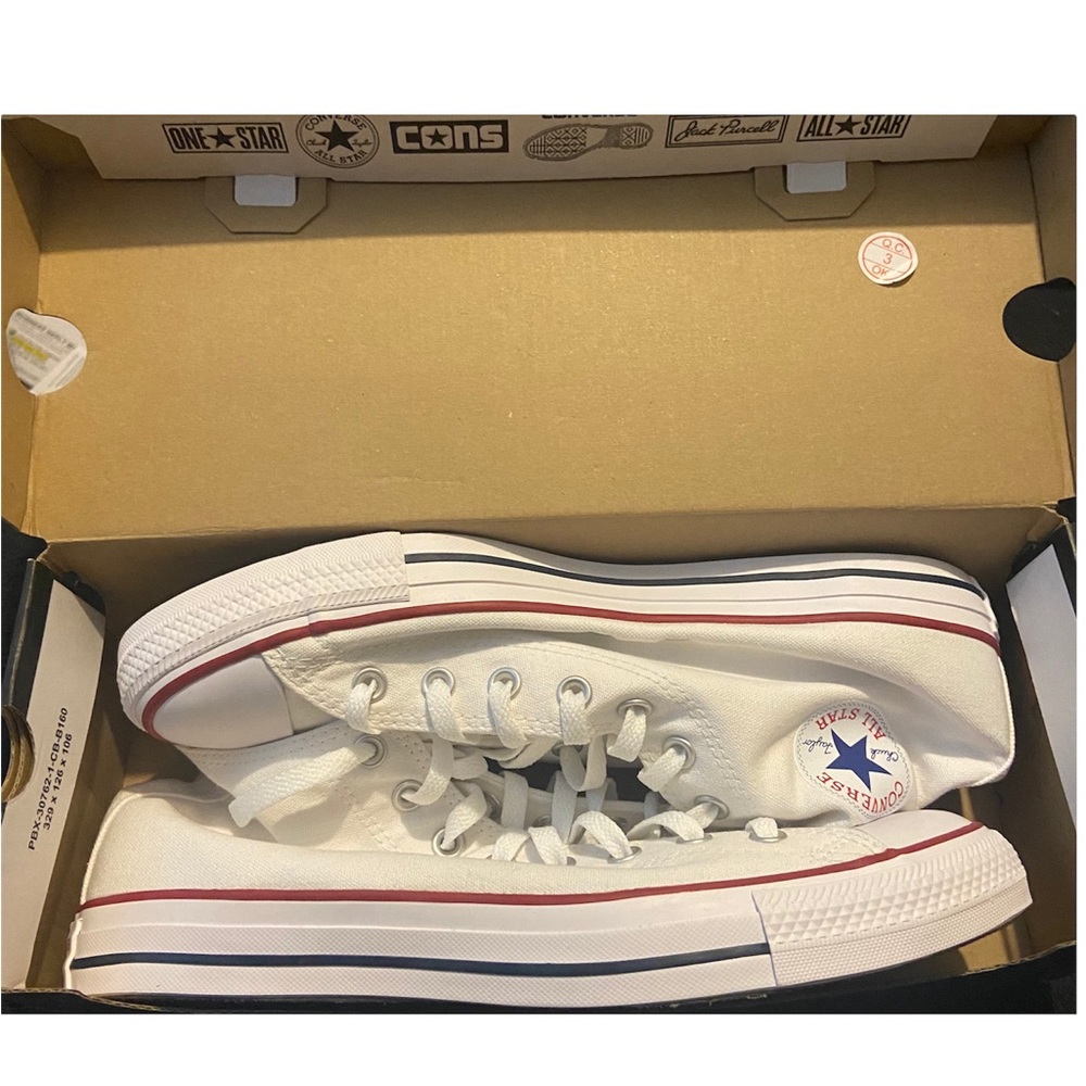 Size 10.5 - Converse Chuck Taylor All Star Hi High Classic White